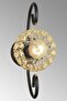 Black Butterfly Crystal Modern Sconce - 3