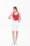 DUBLE LEGS HIGH WAIST FULL LYRICAL JEANS SHORTS - 5