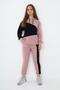 100% Cotton Hooded Long Sleeve Tracksuit Set for Girls
