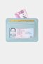 3607 Genuine Real Leather Women Men Card Holder Wallet Mint - 5