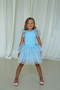 Blue - Tutu Skirt with Shorts and Body Suit - 2