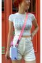 iPhone 11 Pro Compatible Diagonal-Adjustable Laika Phone Strap (Lila Case)