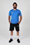Cobalt Blue Armin Cotton Crew Neck T-Shirt - 5