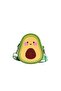 Pinterest Kids Shoulder Bag Cute Girls Mini Wallet Avocado Shape Silicone Shoulder Bag Portable