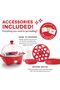 Rapid Egg Cooker: 6 Egg Capacity, for Boiled, Poached, Scrambled or Omelettes, Auto Shut Off, Red - 5