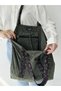 Design Velvet Tote Bag Shopping Bag Women Khaki - 2
