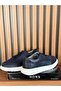 Tommy Men's Leather Sneakers Shoes, Lace-up, Navy Blue