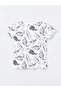 LCW baby Crew Neck Short Sleeve Printed Baby Boy Pajamas Set - 2