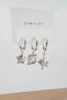 Women's Vip Series Baguette Zircon Stone Mixed Figure 3-Piece Earrings Zrk00534 - 2