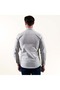 Beige Cream Gradient Natural Linen Double Pocket Flap Slim Fit Western Shirt - 4