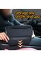 Leather Car Seat Organizer between Seats Pocket Gap Filler Organizer - 4