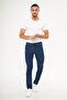 Dark Blue Men's Jeans - 5