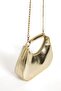 Women's Cherry Model Gold Detailed Zippered Long Strap Hand and Shoulder Bag - 3