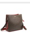 Women's 5-Compartment Bag with Two Straps and Thick Straps, Combination of Bag and Wallet, Thick Straps9 Tm4005 - 4