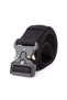 Cobra Belt with Imported Metal Buckle - Outdoor Bandolier Belt - Black Khaki Beige