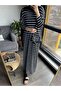 Wonderful Combed Cotton Striped Wear Out Function Dress the Dress of Our Hatless - 2
