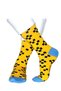 Unisex Multicolored Square Patterned Socks - 2