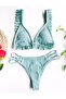 Water Green mare Bikini Set - RuFFle and Window Detail