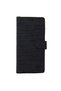 Galaxy A32 4g Compatible Fabric Pattern Wallet Case with Stand, Business Card and Money Compartment Black