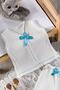 |   2' Baby Set |   Blue Ribbon |   Baby Vest & Pants Set |   Cupt - 3