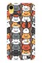 Apple iPhone Xr Case Patterned Colored Design Silicone - Thankless Cat