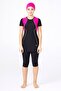Lycra Waiter Pool And Sea Half Sleeve Swimsuit 5177