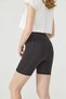 Exclusive Edition Black Color Seamless Activewear Shorts and Yoga T-shirt Set - 4