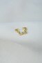 Gold Butterfly Cartilage Compressed Earrings - 2