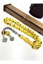 Wooden Boxed Promise Combination Ant Powder Amber Prayer Beads - 2