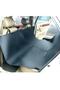 Auto Backseat Protection Cover Pet Vehicle Protection Cat Dog Seat Cover Liquid Proof Black - 2
