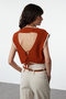 Tile Crop Knitwear Sweater Twoaw25Sv00003 - 5
