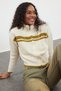 Stone Crop Color Block Stand Collar Knitwear Cardigan Twoaw24Hi00238