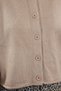 Mink Wide Fit Crop Soft Textured Wide Fit Knitwear Cardigan Twoaw25Hi00176 - 4