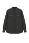 Khaki Regular Fit Pocketed Flannel Winter Lumberjack Jacket Shirt Tmnaw25Go00000 - 6