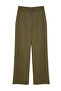 Haki Geniş Paça/Wide Leg Pilili Dokuma Kumaş Pantolon TWOSS21PL0189 - 6