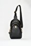 Floater Black Women's Shoulder Bag 05PO22Y1535 - 2