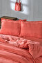 Pomegranate Flower Patterned Double Duvet Cover Set - Carla - 5