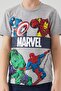 Marvel Comics Comics Gray Boy Bermuda Suit - 2