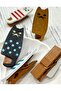 Wooden Cat Patterned 4-Pack Paper Clip / Photo Clip - 4