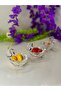 Dream Glass Crystal - Luxury Turkish Delight Bowl Set of 6