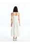 XSIDE Heart Collar Straight Strap Women's Dress - 2