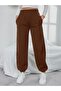 Sweatpants Unisex Brown - 3