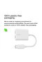 RockStar™ USB-C Audio + Charge Adapter - 60W Fast Charging for iPhone, iPad, Pixel & More - White - 6