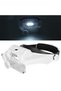 Head magnifier with 3 led lights repairman magnifier with lights - 8
