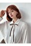 Shirt Hair Neck Accessory Elastic Ribbon Women Mink - 3