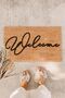 Welcome Handwritten Koko Door Mat