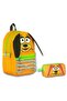 Ümit Bag Cennec Dangling Ears Boys' Yellow Primary School Bag and Pencil Case Set