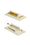 Liya Desk Mat Set 10 Pieces Cream - 2