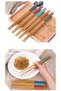 5pcs Fettucini Chopstick Sushi Stick Washable Food Chinese Chopstick
