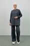 Oversized Anthracite Bottom Top Set with Rener Ornament Label